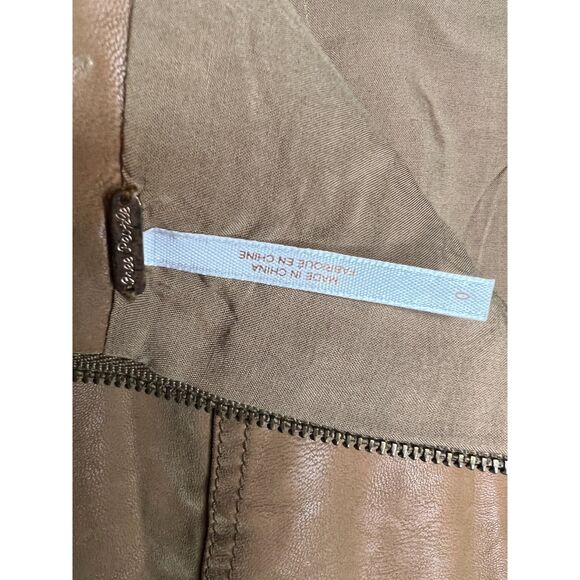 Free People Modern Vegan Leather Skirt (0) - Picture 4 of 10